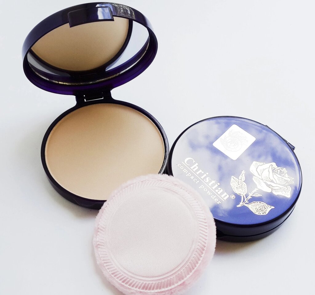 Компактна пудра Compact Powder Cristian ( Крістіан) від компанії GLAMOUR-PARFUM - фото 1