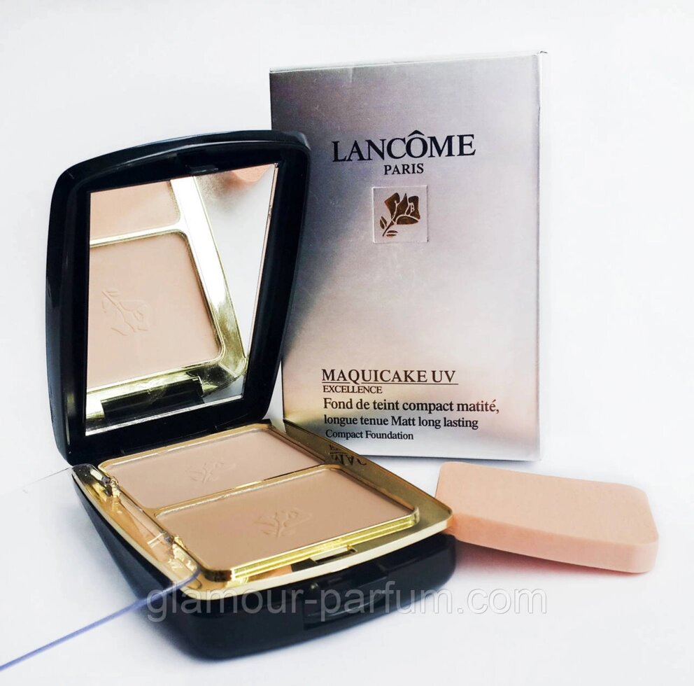 Компактна пудра Lancome Maquicake uv excellence 3 в 1 (Ланком) від компанії GLAMOUR-PARFUM - фото 1