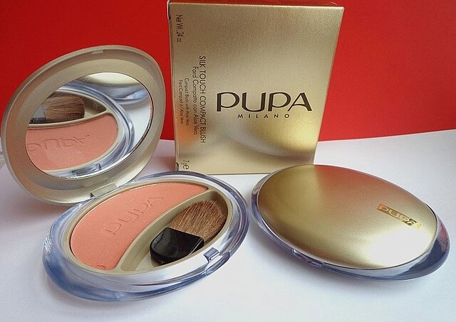 Компактні рум'яна Pupa Silk Touch Compact Blush (Пупа Сілк Тач Компакт Блаш) від компанії GLAMOUR-PARFUM - фото 1