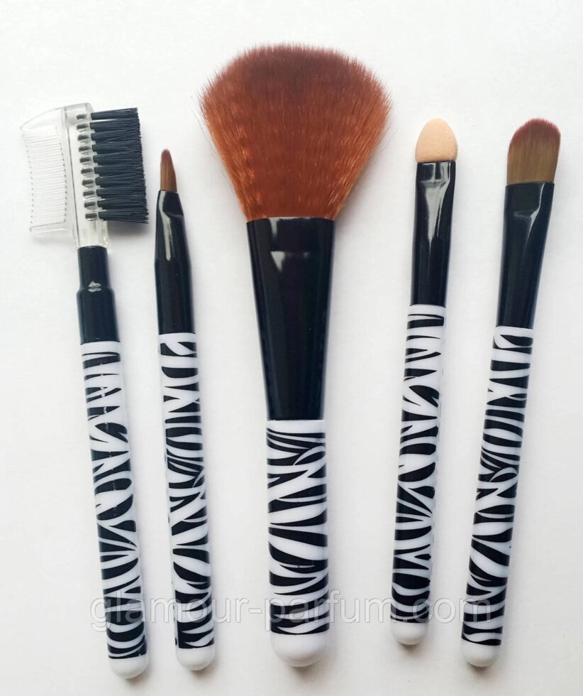 Набір для макіяжу 5 пензликів MaxMar Professional Brush (МаксМар Профешин Бруш) від компанії GLAMOUR-PARFUM - фото 1