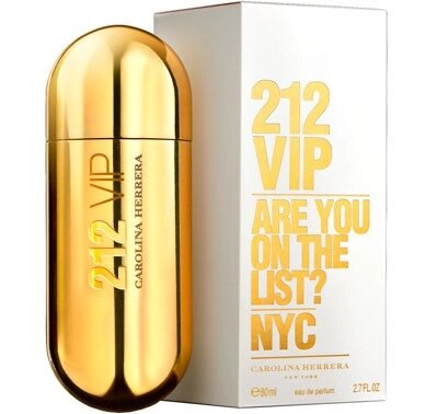 Парфумована вода для жінок Carolina Herrera 212 Vip від компанії GLAMOUR-PARFUM - фото 1