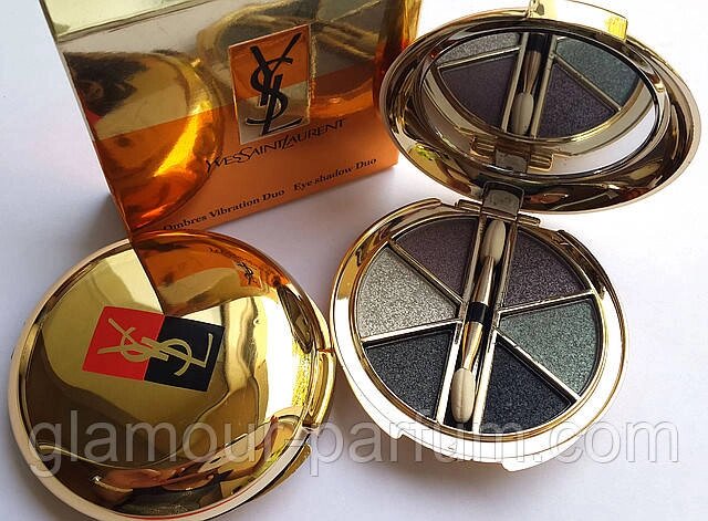 Тіні для епохи Yves Saint Laurent Ombres Vibration Duo (Ів Сен Лоран Омбре Вібрейшн Дуо) від компанії GLAMOUR-PARFUM - фото 1