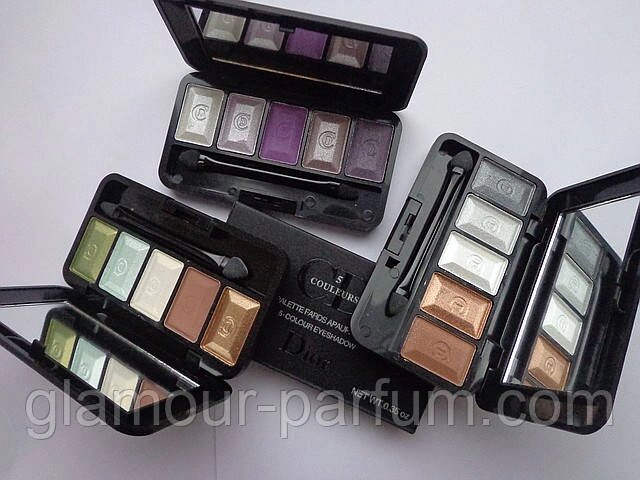 Тіні для ери християнської Dalete Fards Apaupieres 5 - colour eyeshadow (Кристан Діор тіні для століття) від компанії GLAMOUR-PARFUM - фото 1