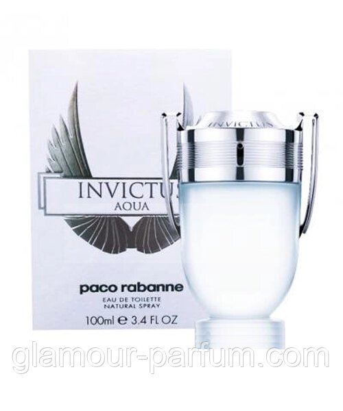 Туалетна вода для чоловіків PACO RABANNE INVICTUS AQUA (Пако Рабан Інвіктус Аква) від компанії GLAMOUR-PARFUM - фото 1