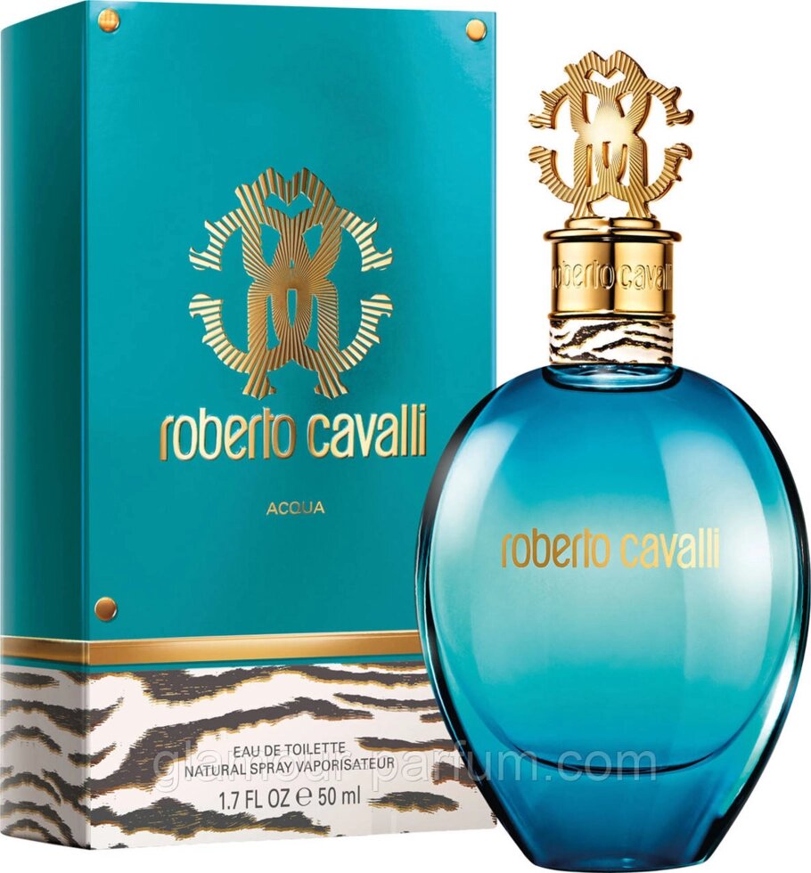 Туалетна вода для жінок Roberto Cavalli Acqua (Роберто Качалі Аква) від компанії GLAMOUR-PARFUM - фото 1