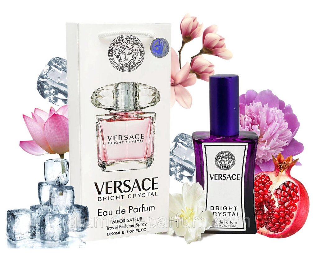 Versace Bright Crystal (Версаче Брайт Крістал) в подарунковій упаковці 50 мл. ОПТ від компанії GLAMOUR-PARFUM - фото 1