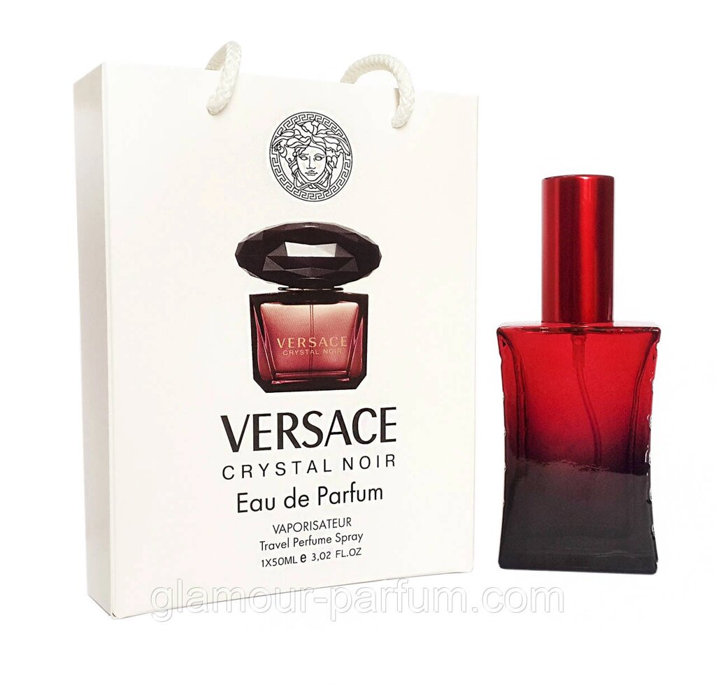 Versace Crystal Noir (Версаче Крістал Ноір) в подарунковій упаковці 50 мл. від компанії GLAMOUR-PARFUM - фото 1