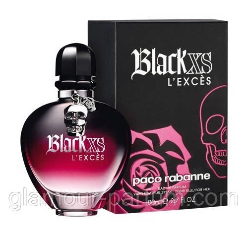 Жіноча парфумерна вода Paco Rabanne Black XS L'exces (Пако Рабанн Блек Іксес Ель'Ексес) від компанії GLAMOUR-PARFUM - фото 1