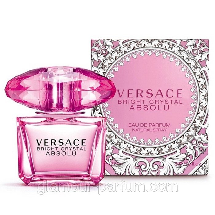 Жіноча парфумерна вода Versace Bright Crystal Absolu (Версаче Брайт Крістал Абсолю) від компанії GLAMOUR-PARFUM - фото 1