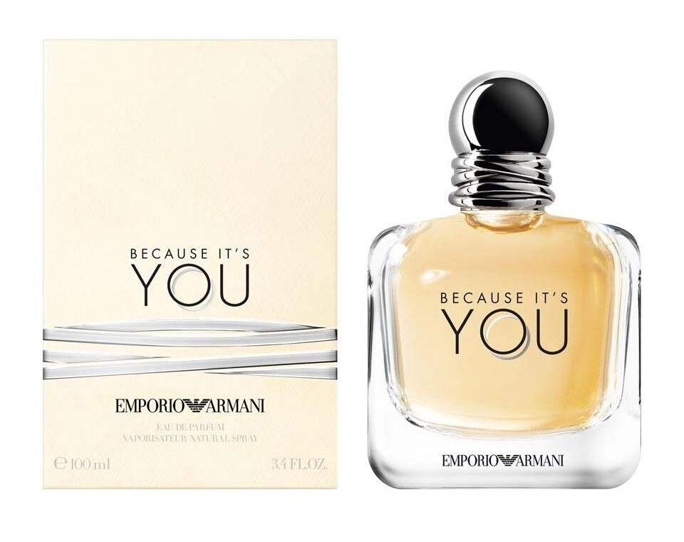 Жіноча парфумована вода Emporio Armani Because It's You (Армані Бікос Ітс Ю) від компанії GLAMOUR-PARFUM - фото 1