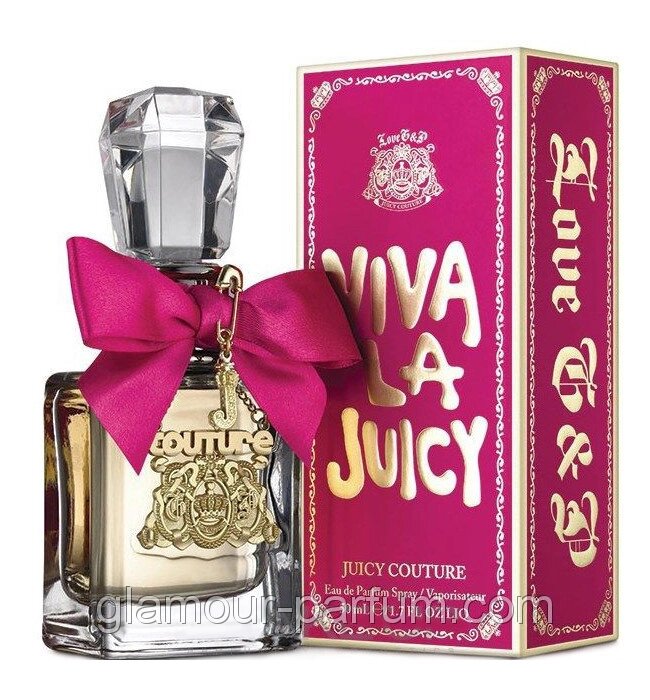 Жіноча парфумована вода Juicy Couture Viva la Juicy (Джусі Кутюр Віва ла Джусі) від компанії GLAMOUR-PARFUM - фото 1