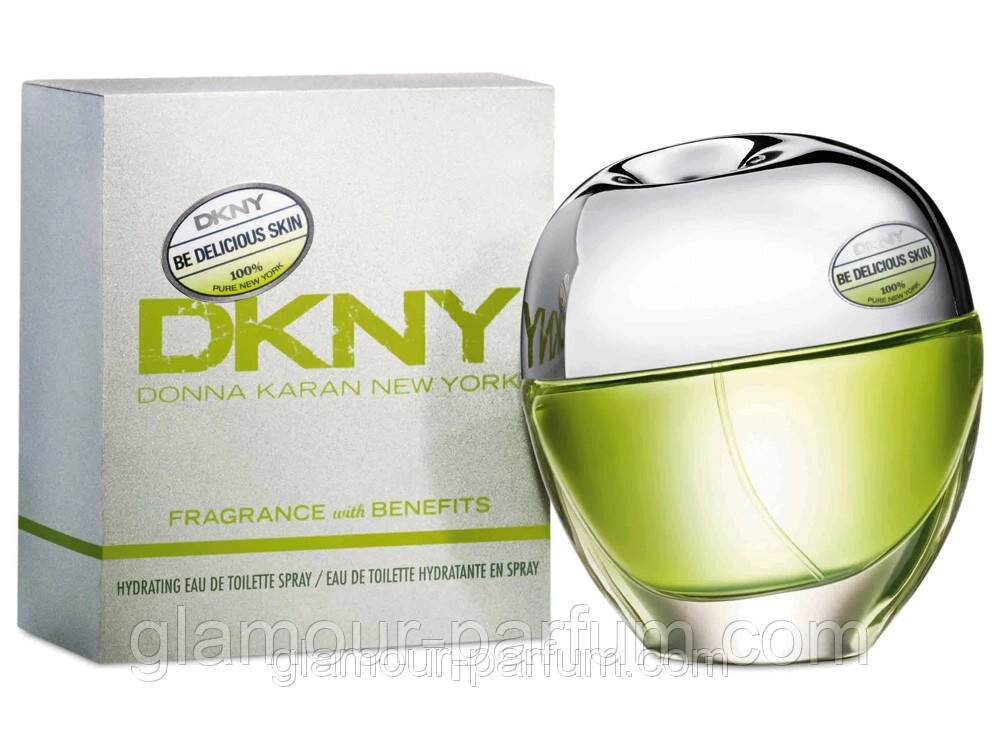 Жіноча туалетна вода DKNY Be Delicious Skin Hydrating (Донна повсякденнор Бі Делішес Скін Гідратин) від компанії GLAMOUR-PARFUM - фото 1