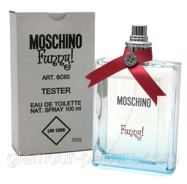 Жіноча туалетна вода Moschino Funny (Москіно Фанні), тестер 100 мл. ОАЕ від компанії GLAMOUR-PARFUM - фото 1