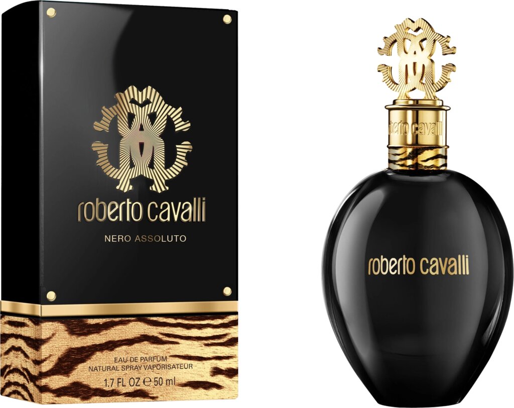 Жіноча туалетна вода Roberto Cavalli Nero Assoluto (Роберто Кавалі Неро Асолюто) від компанії GLAMOUR-PARFUM - фото 1