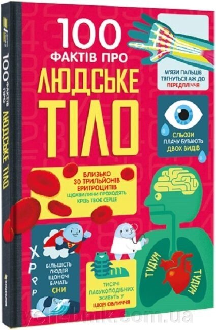 100 фактів про людське тіло  Алекс Фріт від компанії ychebnik. com. ua - фото 1