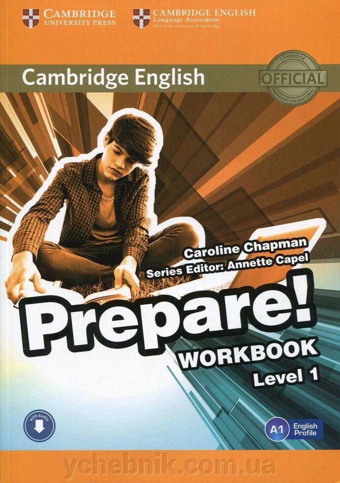 Англійська мова Cambridge English Prepare Workbook Level 1 А 1 Companion for Ukraine J. Kosta, I. Shastova від компанії ychebnik. com. ua - фото 1