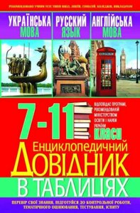 Енциклопедичний довідник в таблицях: Українська мова. Російська мова. Англійська мова