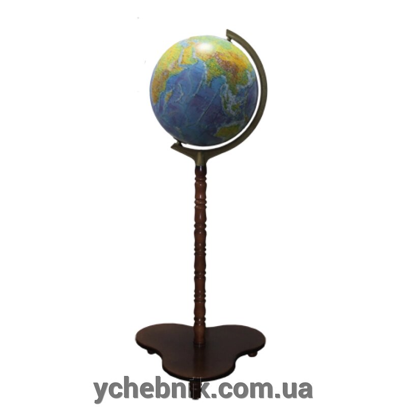 Глобус Фізичний лакований підлоговий від компанії ychebnik. com. ua - фото 1