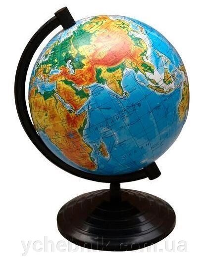 Глобус Фізичний Земля (Бюджетний) У асортименті 11см., 16см., 22 см., 26 см. від компанії ychebnik. com. ua - фото 1