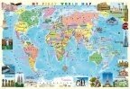 Моя перша карта світу (на планках) мова: англ. від компанії ychebnik. com. ua - фото 1