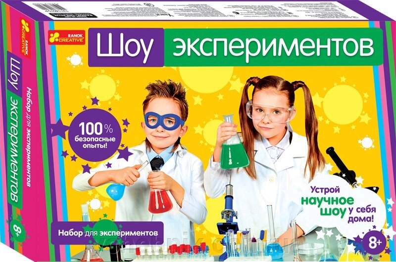 Набір для експериментів "Шоу експериментів" від компанії ychebnik. com. ua - фото 1