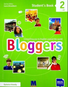 Англійська мова Bloggers 2 (A1-A2) Student's Book Лаура Бродбент 2021