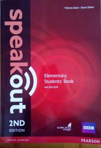 SPEAK OUT 2nd EDITION Elementary Students "book with DVD-ROM PEARSON в Одеській області от компании ychebnik. com. ua