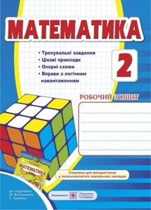 Математика 2 клас робочий зошит До підручника Богдановича