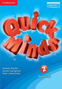 Quick Minds 2 for Ukraine Class Audio CDs (4) в Одеській області от компании ychebnik. com. ua