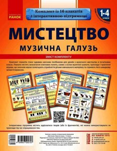 Плакати Мистецтво Музична галузь 1-4 класи Нуш 2021 в Одеській області от компании ychebnik. com. ua