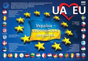 Плакат «Україна - європейська держава»