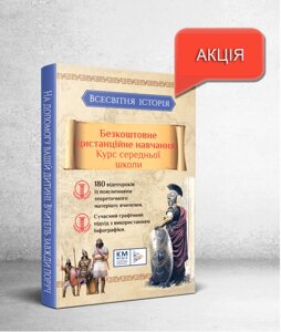 Всесвітня історія 180 відеоуроків Із поясненням теоретичного матеріалу