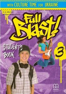 Англійська мова 7 клас Підручник Поглиблений Full Blast 3 Student's Book Mitchell H. Q.