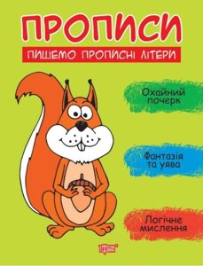 Прописи Пишемо прописні літери Фісіна А. 2021