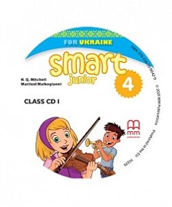 SMART JUNIOR FOR UKRAINE Нуш 4 CLASS AUDIO CD Mitchell, H. Q., Malkogianni M. 2021