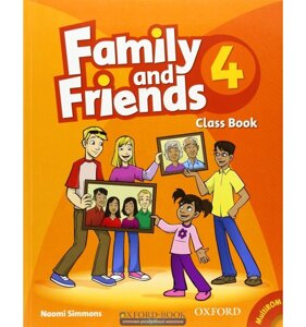 Підручник family & friends 4 CLASS BOOK + multirom naomi simmons, tamzin thompson, lis driscoll