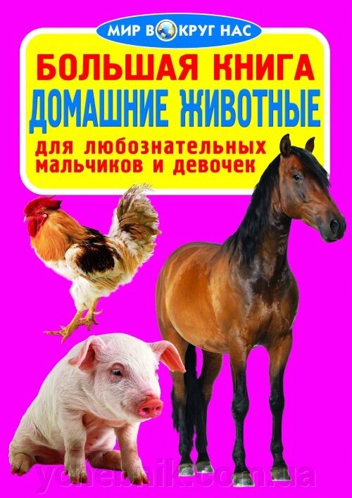 Велика книга. Домашні тварини від компанії ychebnik. com. ua - фото 1