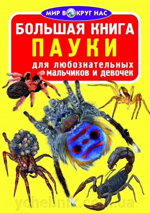 Велика книга. павуки від компанії ychebnik. com. ua - фото 1