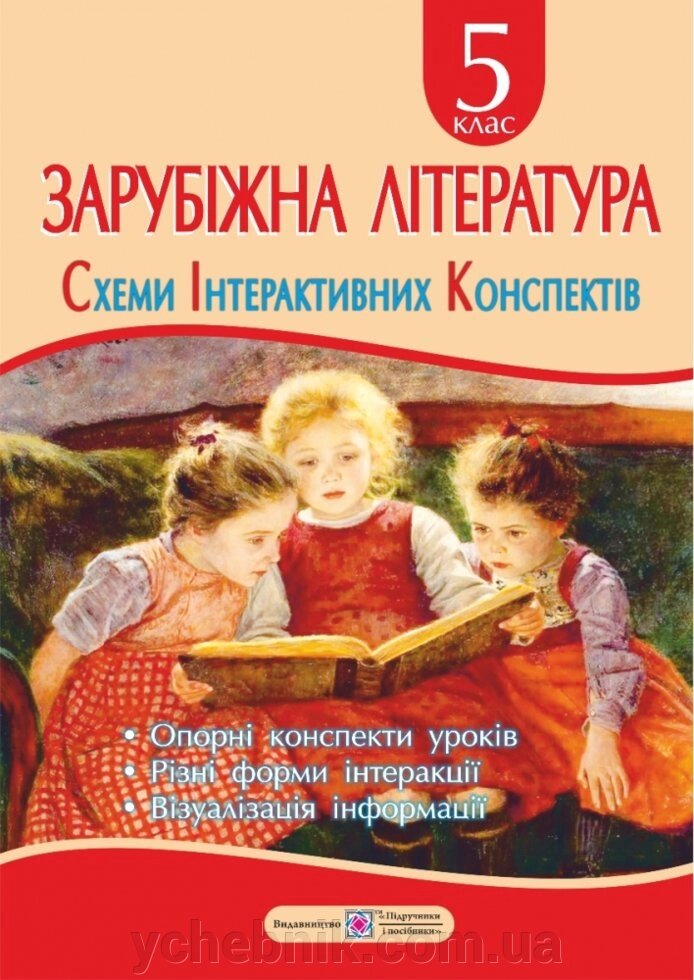 Зарубіжна література. 5 клас. Схеми інтерактівніх конспектів. Федорова Л. від компанії ychebnik. com. ua - фото 1