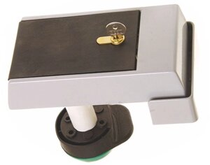 Комплект (замок горизонтальний металевий для дверей холодильної камери P-261 + 2 петлі I34-Y01) (Туреччина)