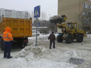 Чистка снігу 0971443135 в Києві от компании "Спец-Услуги"
