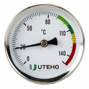 Термометр біметалевий для автоклавів серіі Утех та А