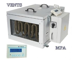 Припливні установки Вентс МПА (Е) з електричними нагрівачами повітря