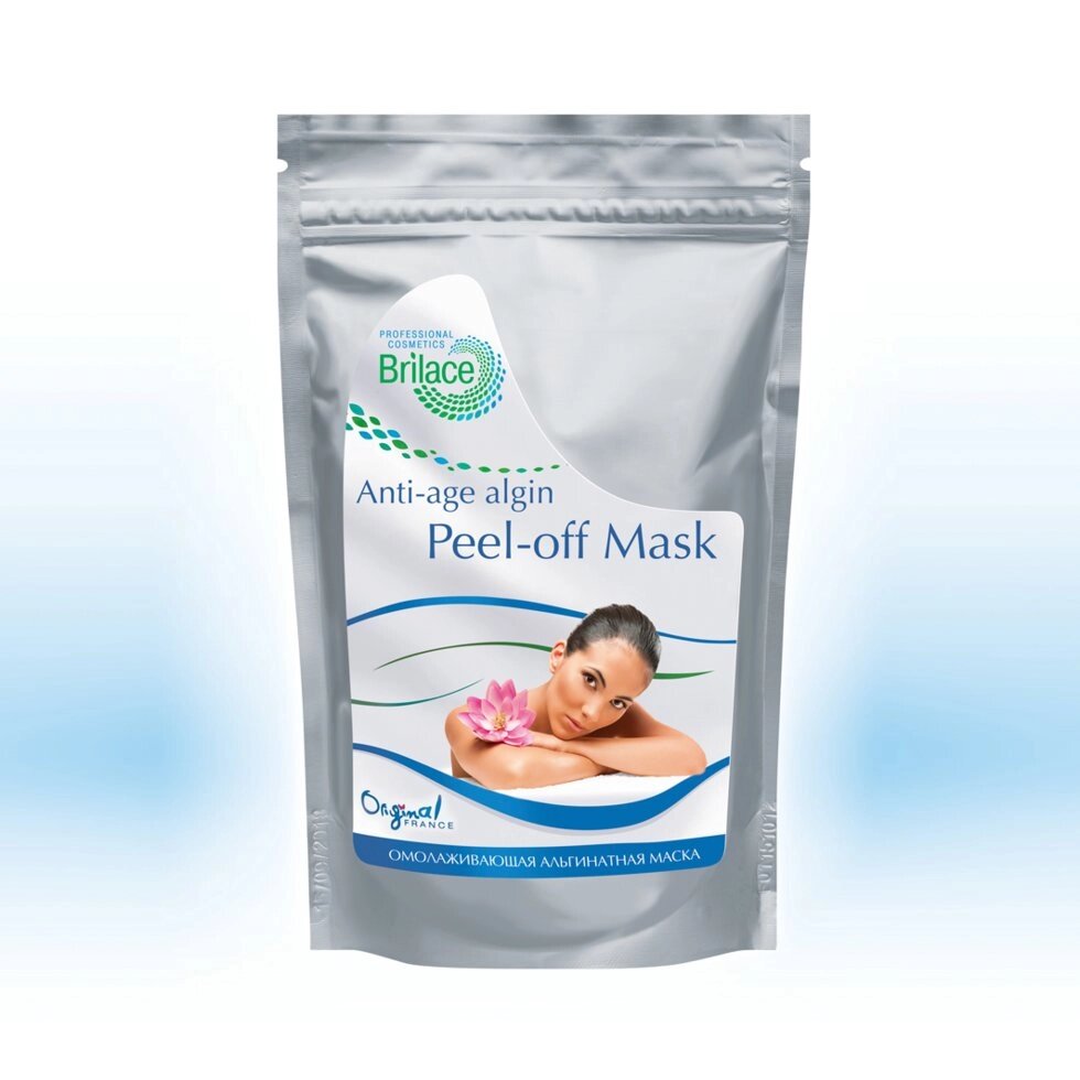 Альгінатна маска антивікова Brilace Anti-age algin peel-off mask150г від компанії ПРОФІКО - фото 1