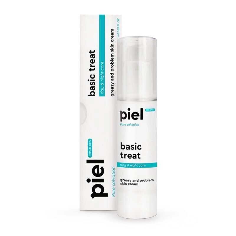 BASIC TREAT Cream Крем для проблемної шкіри день-ніч Пьель Косметик Piel Cosmetics 50мл від компанії ПРОФІКО - фото 1