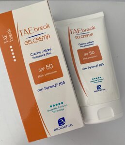 BIOGENA TAE 50 Break Крем-гель високого ступеня захисту SPF 50 для обличчя і тіла, 150 мл