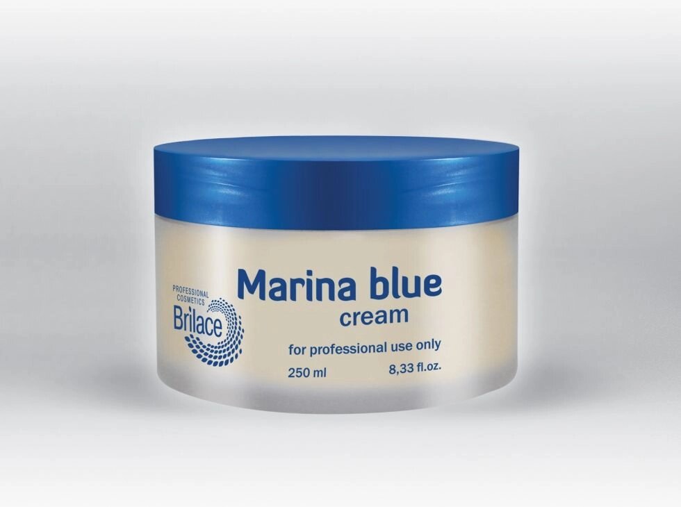 Брілейс Щоденний крем для обличчя Marina blue cream Brilace 250ml від компанії ПРОФІКО - фото 1