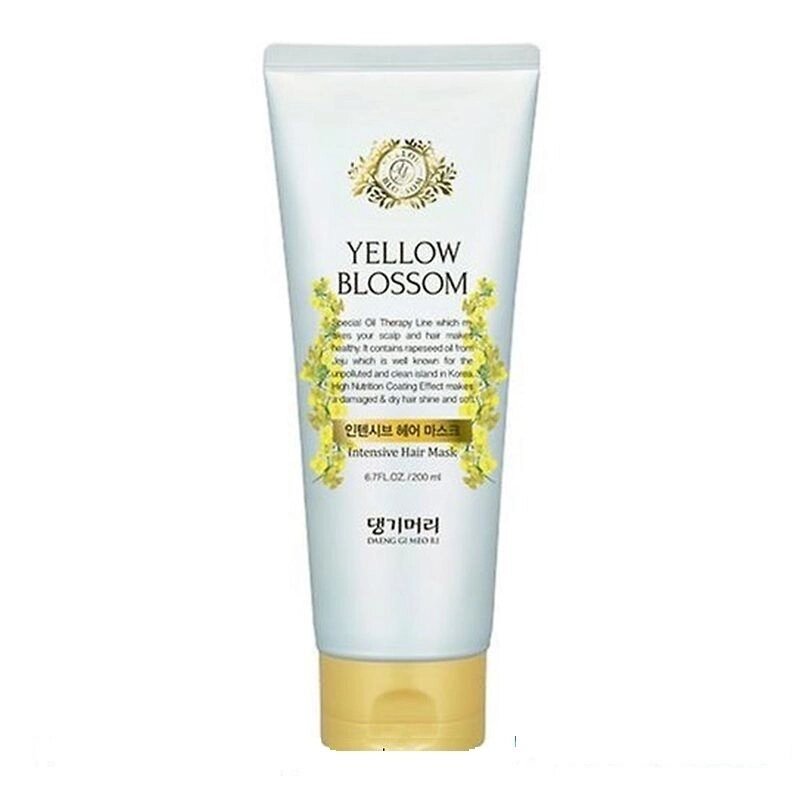 DAENG GI MEO RI Yellow Blossom Intensive Hair Mask - Інтенсивна маска для волосся жовте цвітіння, 200ml від компанії ПРОФІКО - фото 1