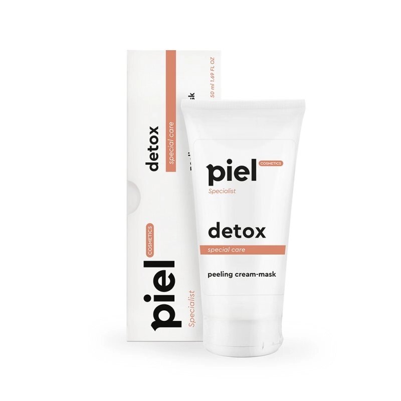 DETOX Peeling Cream-mask Крем-маска пілінг для всіх типів шкіри Пьель Косметікс 50мл від компанії ПРОФІКО - фото 1