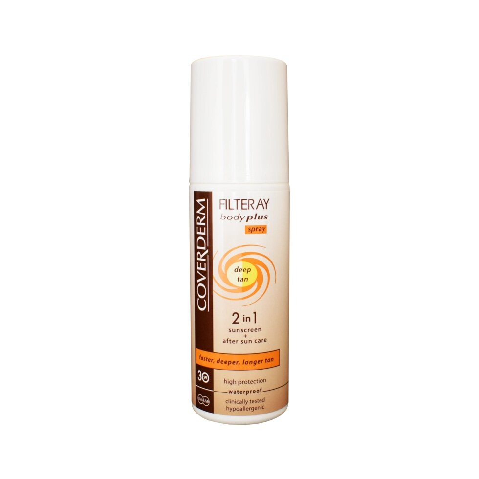 FILTERAY Body Plus deep tan SPRAY SPF30 Сонцезахисний молочко від компанії ПРОФІКО - фото 1